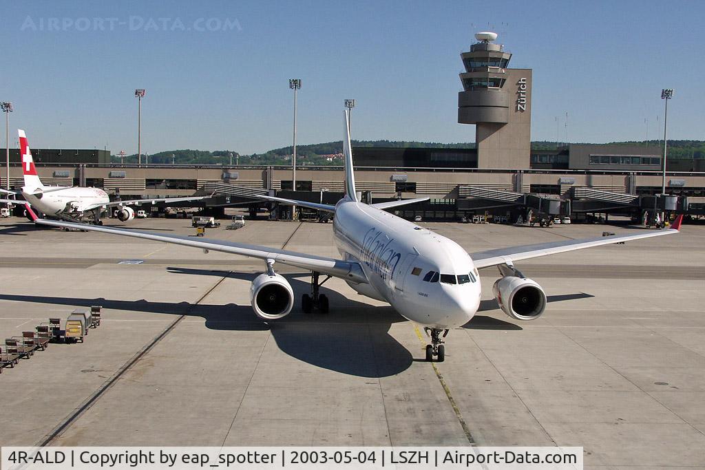 4R-ALD, 1999 Airbus A330-243 C/N 313, taxi to the gate