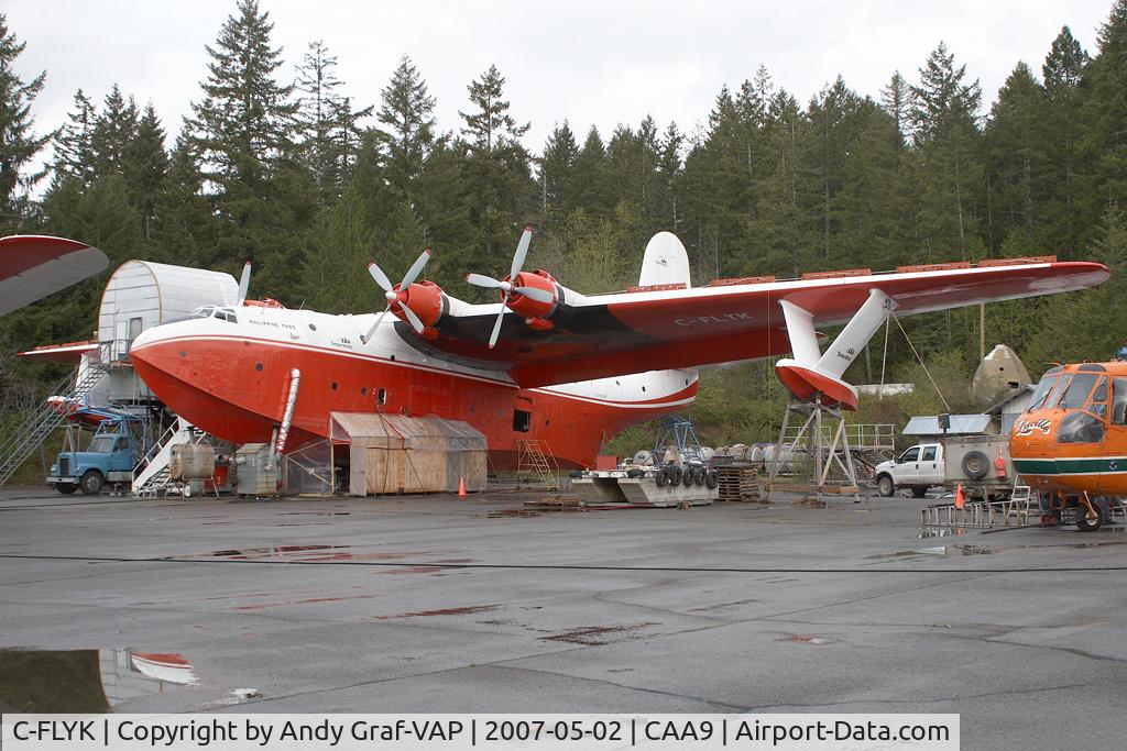 C-FLYK, 1945 Martin JRM-3 Mars C/N 76820, Timber West Martin JRM 3