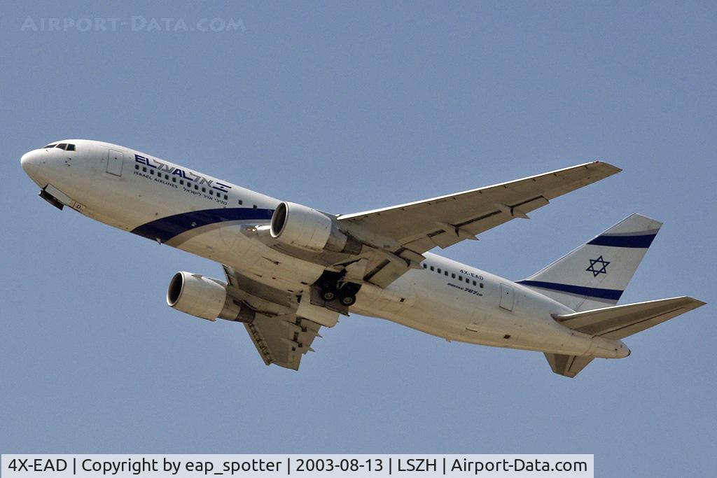 4X-EAD, 1984 Boeing 767-258/ER C/N 22975, Departing to Tel Aviv