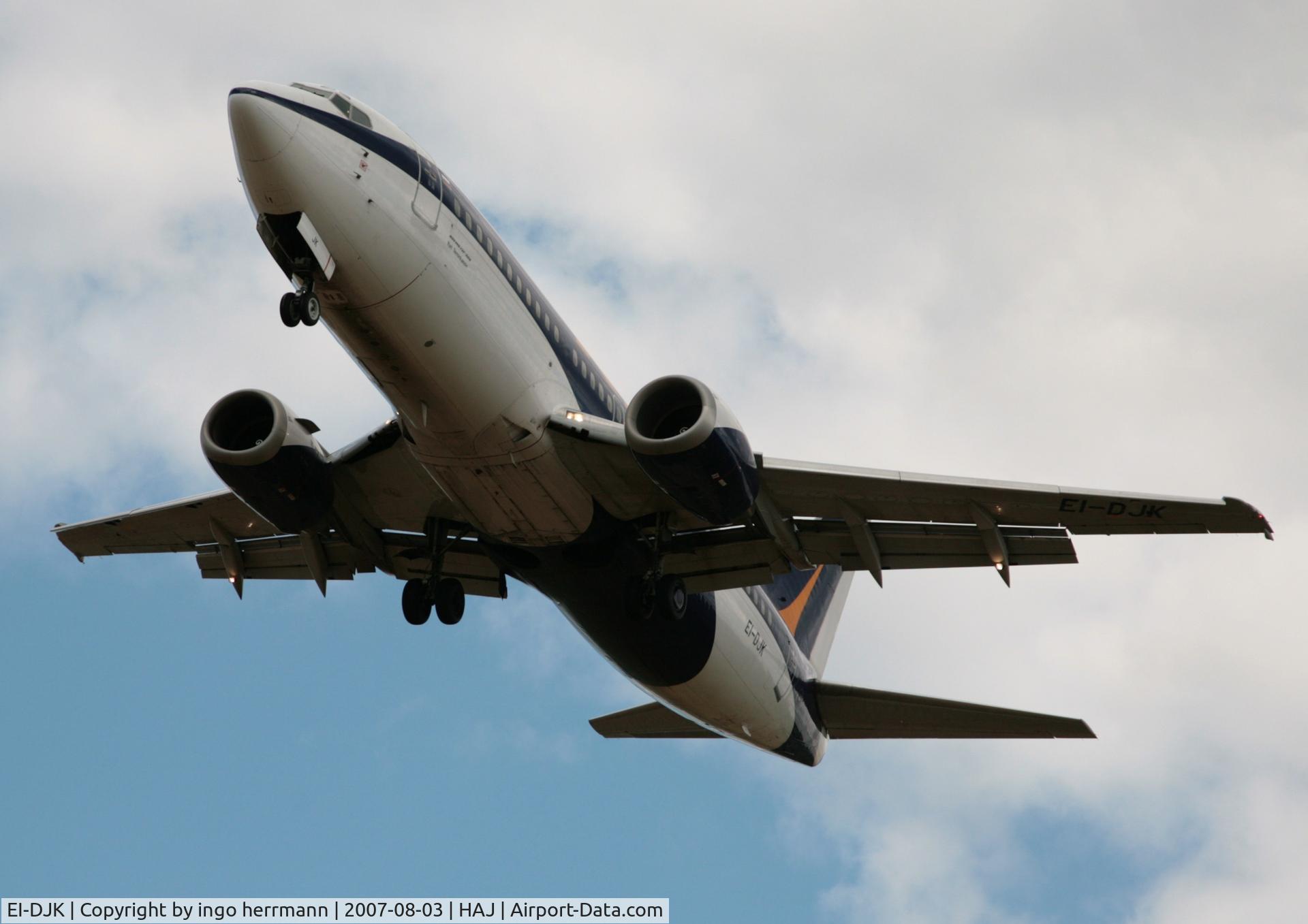 EI-DJK, 1989 Boeing 737-382 C/N 24365, B737