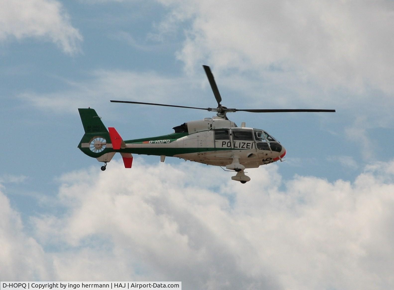 D-HOPQ, Aerospatiale SA-365C Dauphin 2 C/N 5062, German Police Helicopter