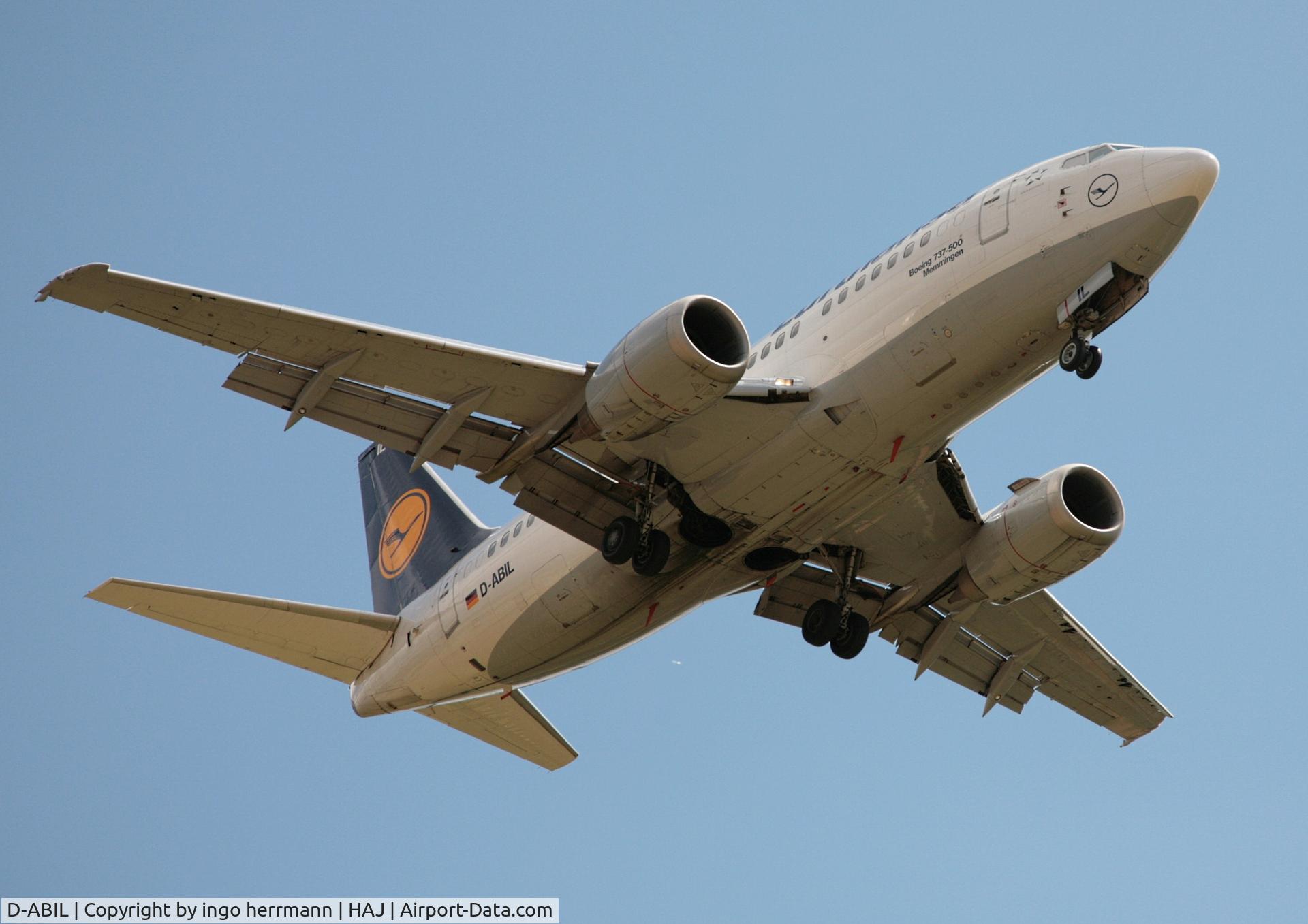 D-ABIL, 1991 Boeing 737-530 C/N 24824, B737-500