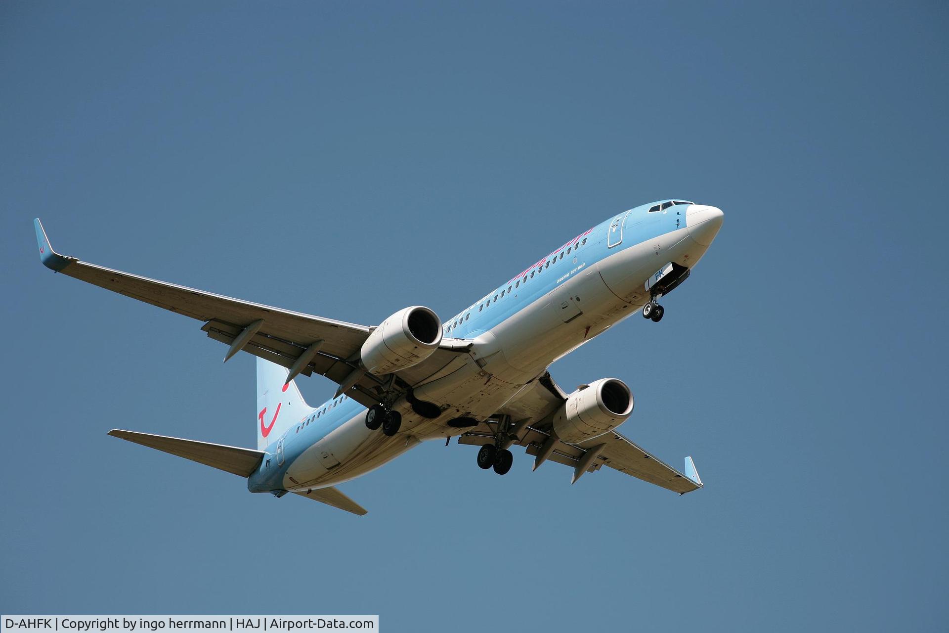 D-AHFK, 1999 Boeing 737-8K5 C/N 27991, B737-800