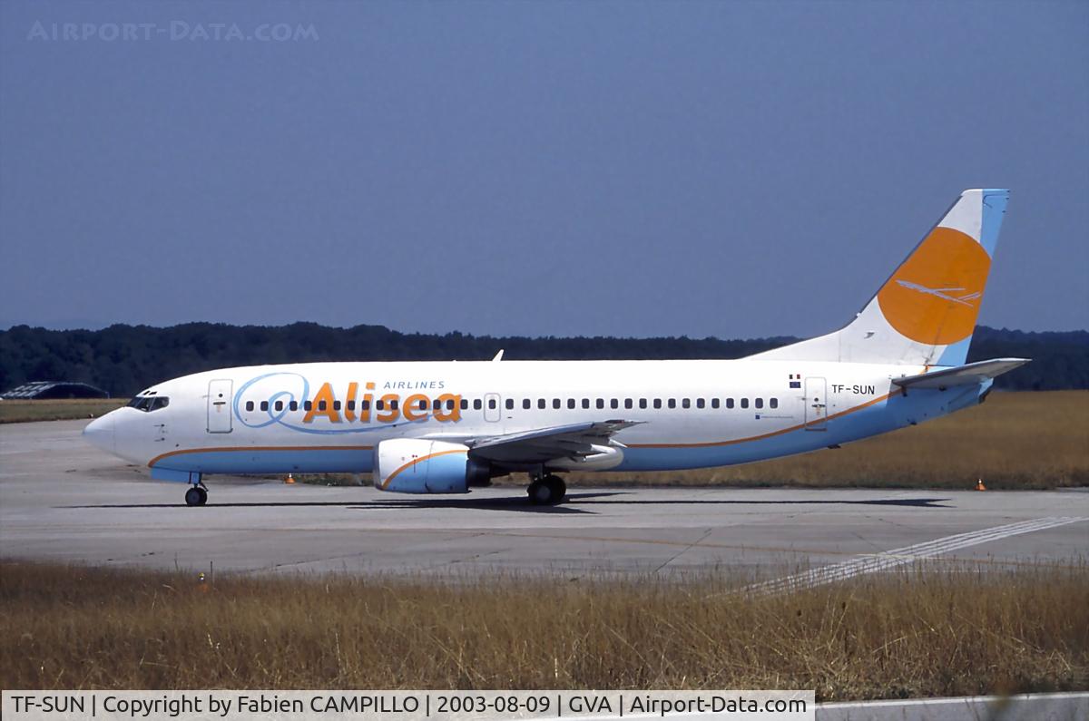 TF-SUN, 1986 Boeing 737-3Q8 C/N 23535, Alisea Airlines