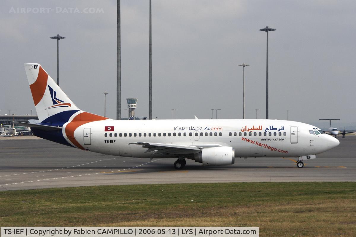 TS-IEF, 1994 Boeing 737-3Q8 C/N 26309, Karthago Airlines
