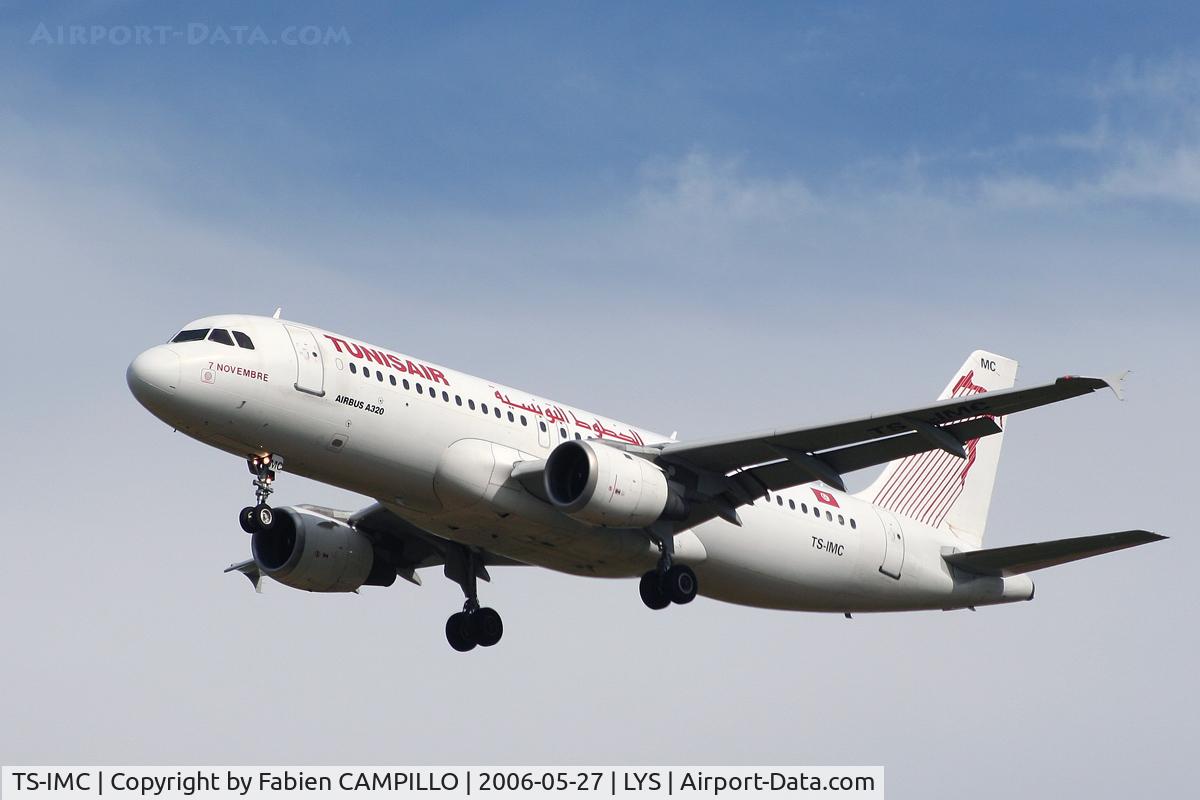 TS-IMC, 1990 Airbus A320-211 C/N 0124, Tunisair