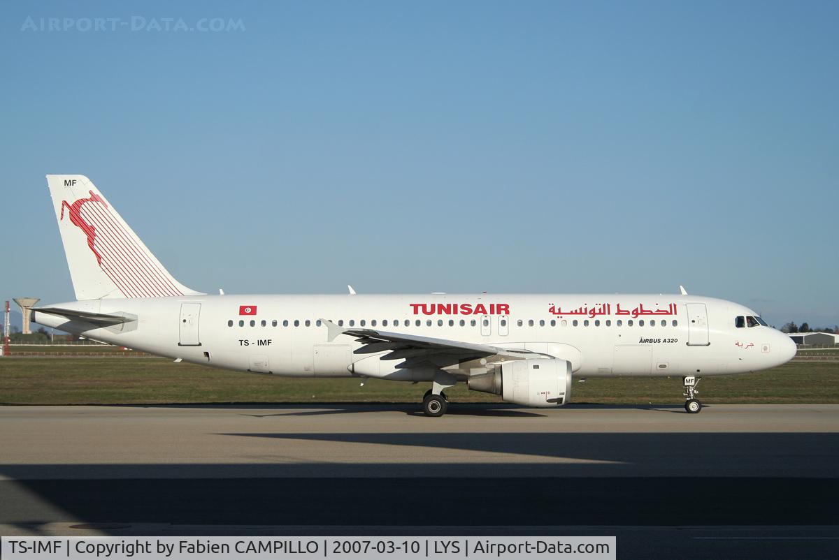 TS-IMF, 1992 Airbus A320-211 C/N 0370, Tunisair