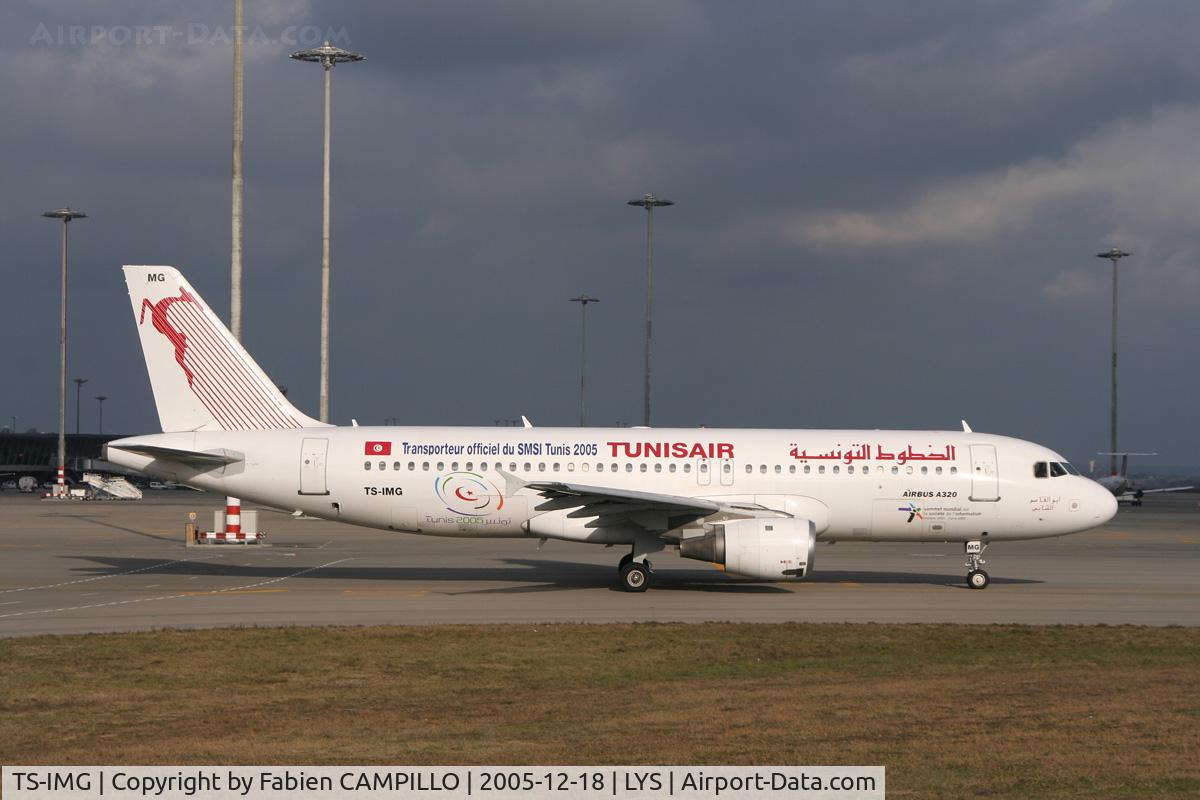 TS-IMG, 1992 Airbus A320-211 C/N 0390, Tunisair
