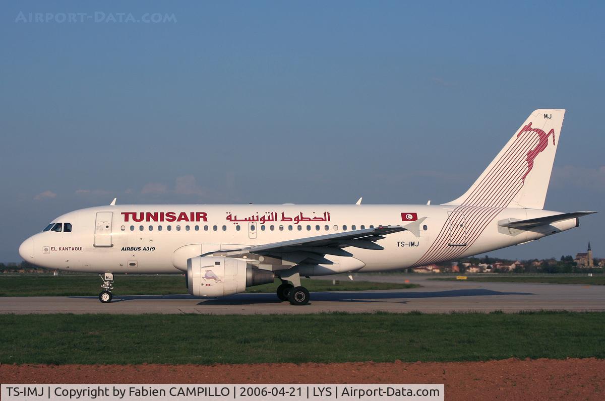 TS-IMJ, 1998 Airbus A319-114 C/N 869, Tunisair