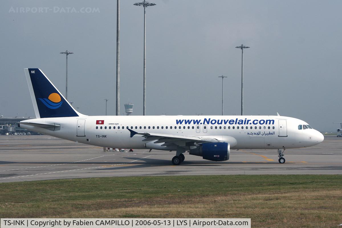 TS-INK, 1990 Airbus A320-211 C/N 112, Nouvel Air Tunisie