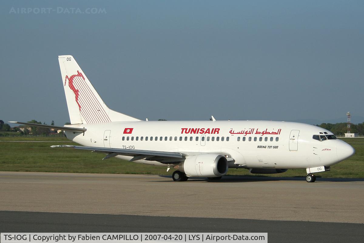 TS-IOG, 1992 Boeing 737-5H3 C/N 26639, Tunisair