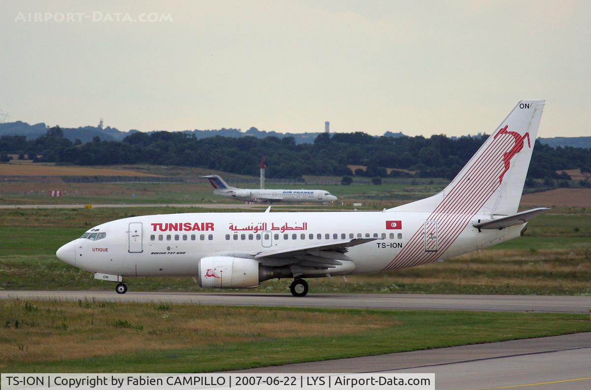 TS-ION, 2000 Boeing 737-6H3 C/N 29499, Tunisair