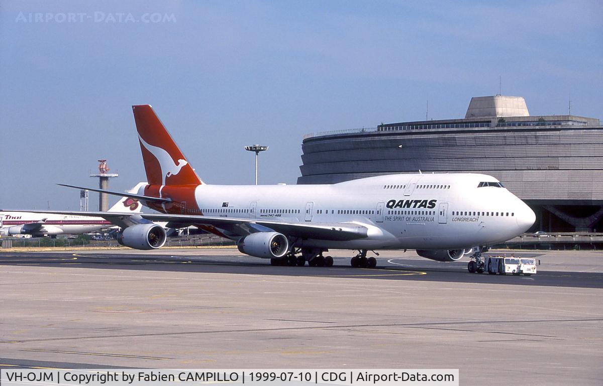 VH-OJM, 1991 Boeing 747-438 C/N 25245, Qantas
