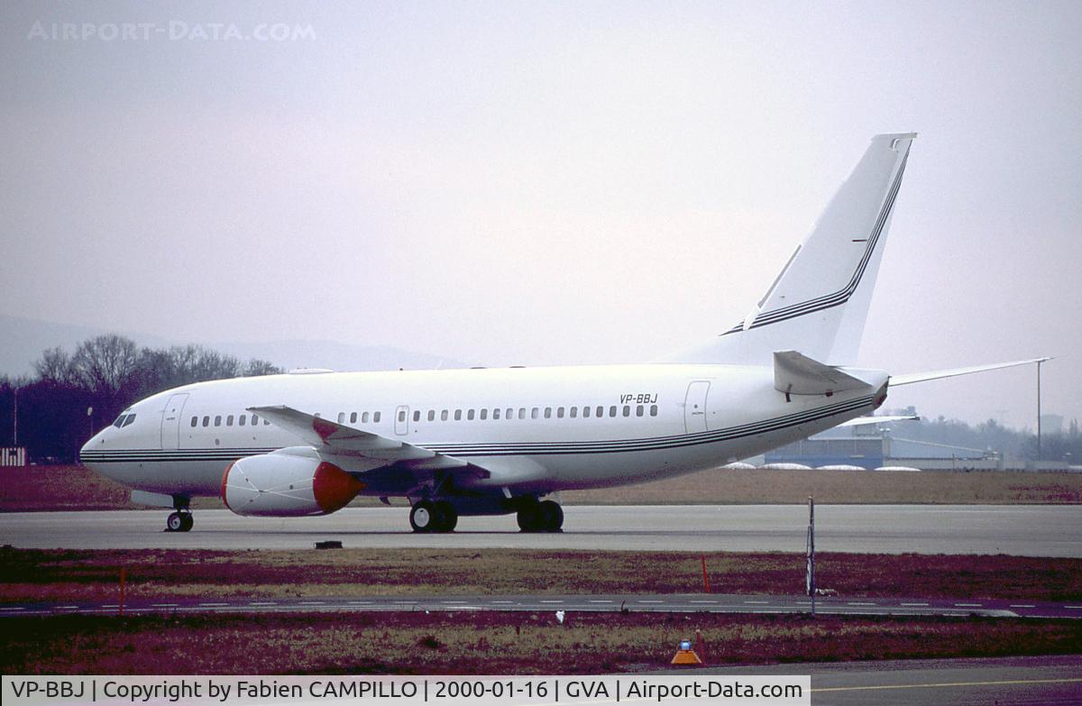 VP-BBJ, 1998 Boeing 737-72U C/N 29273, Picton
