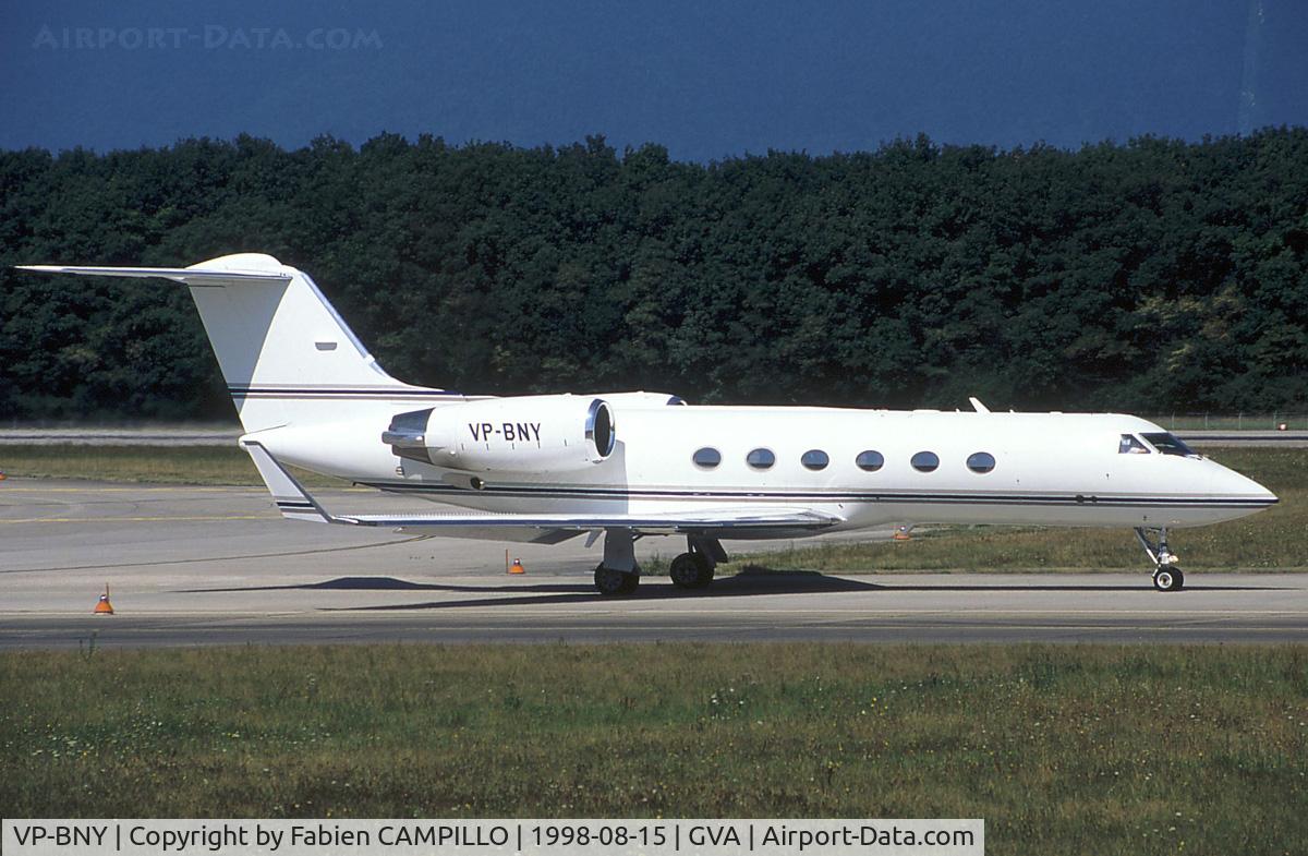 VP-BNY, 1992 Gulfstream Aerospace G-IV C/N 1208, 1208