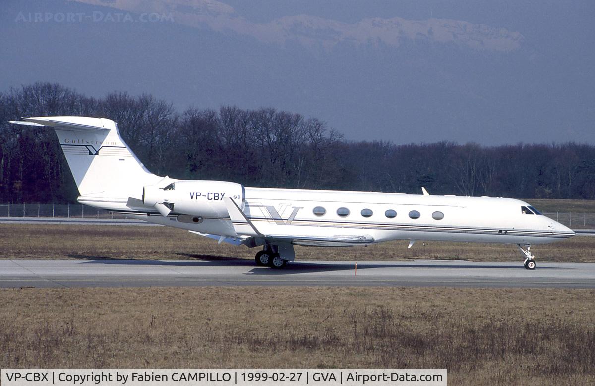 VP-CBX, 1996 Gulfstream Aerospace G-V C/N 511, Aravco