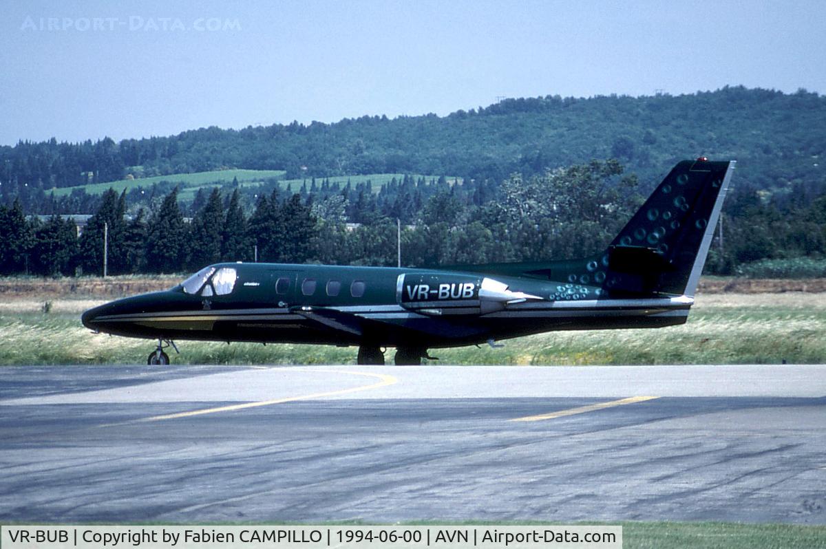 VR-BUB, Cessna 500 Citation Eagle C/N 500-0345, Cessna 550 Citation 0345
