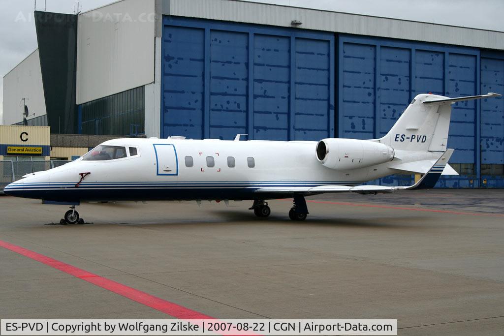 ES-PVD, 1990 Gates Learjet 55C C/N 55-143, visitor