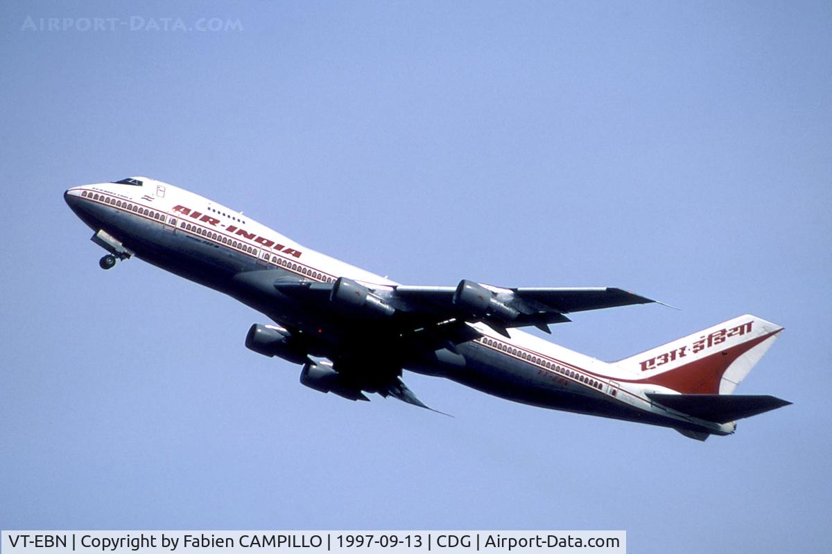 VT-EBN, 1972 Boeing 747-237B C/N 20459, Air India