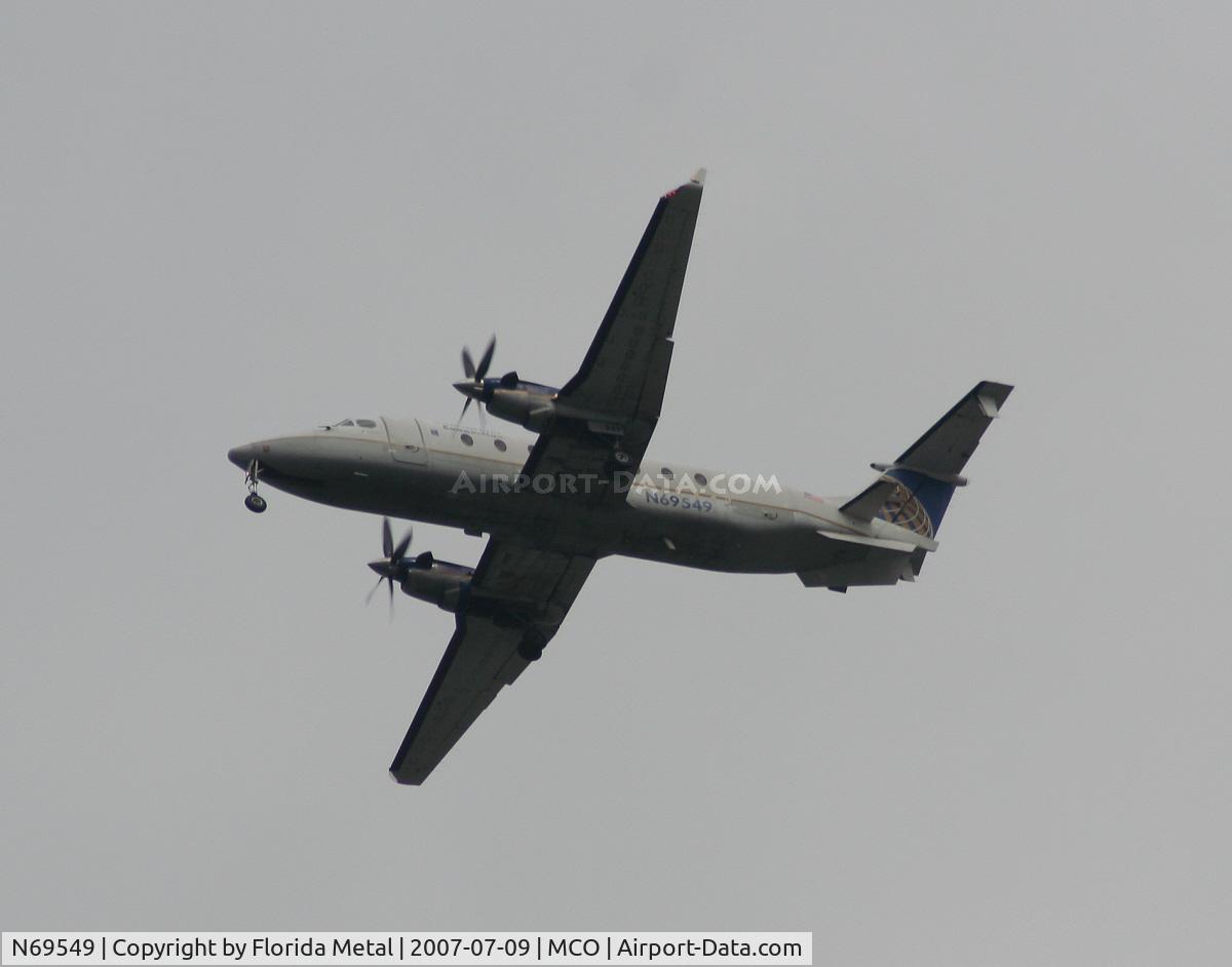 N69549, 1996 Beech 1900D C/N UE-194, Continental Connection