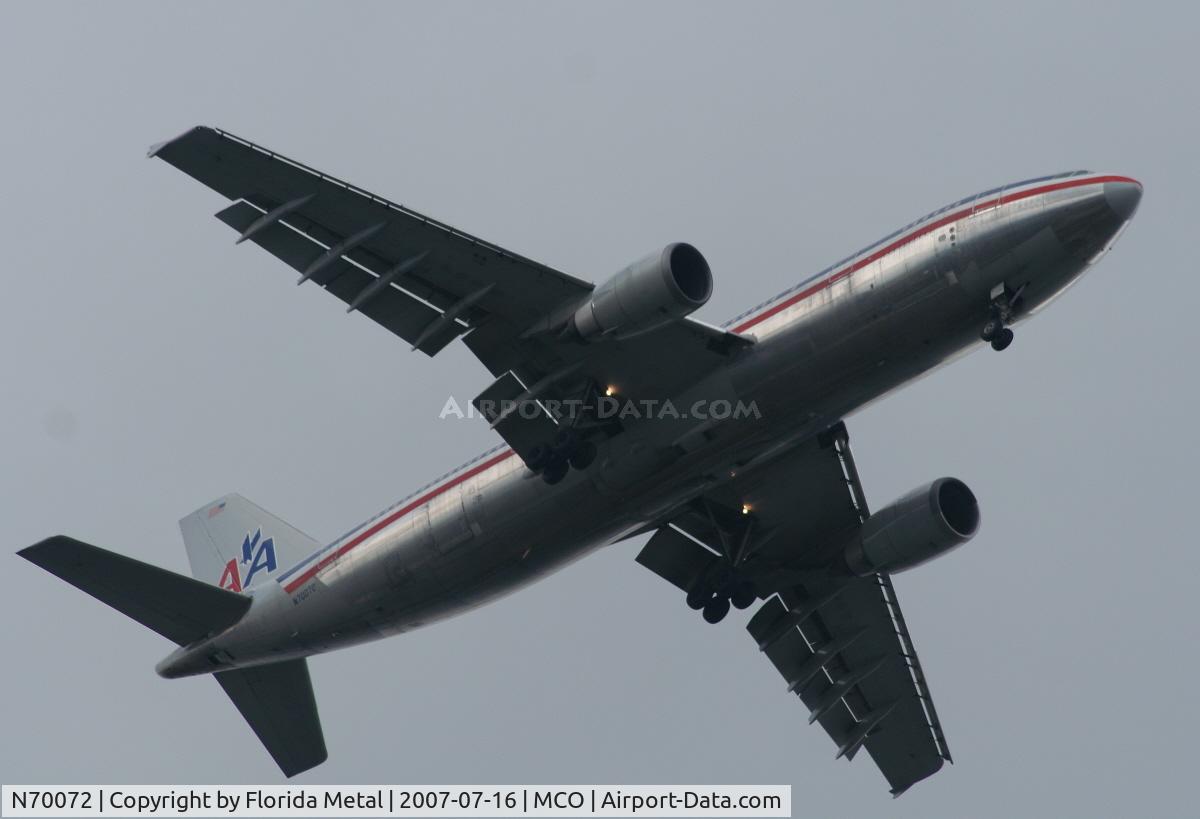 N70072, 1989 Airbus A300B4-605R C/N 515, AA
