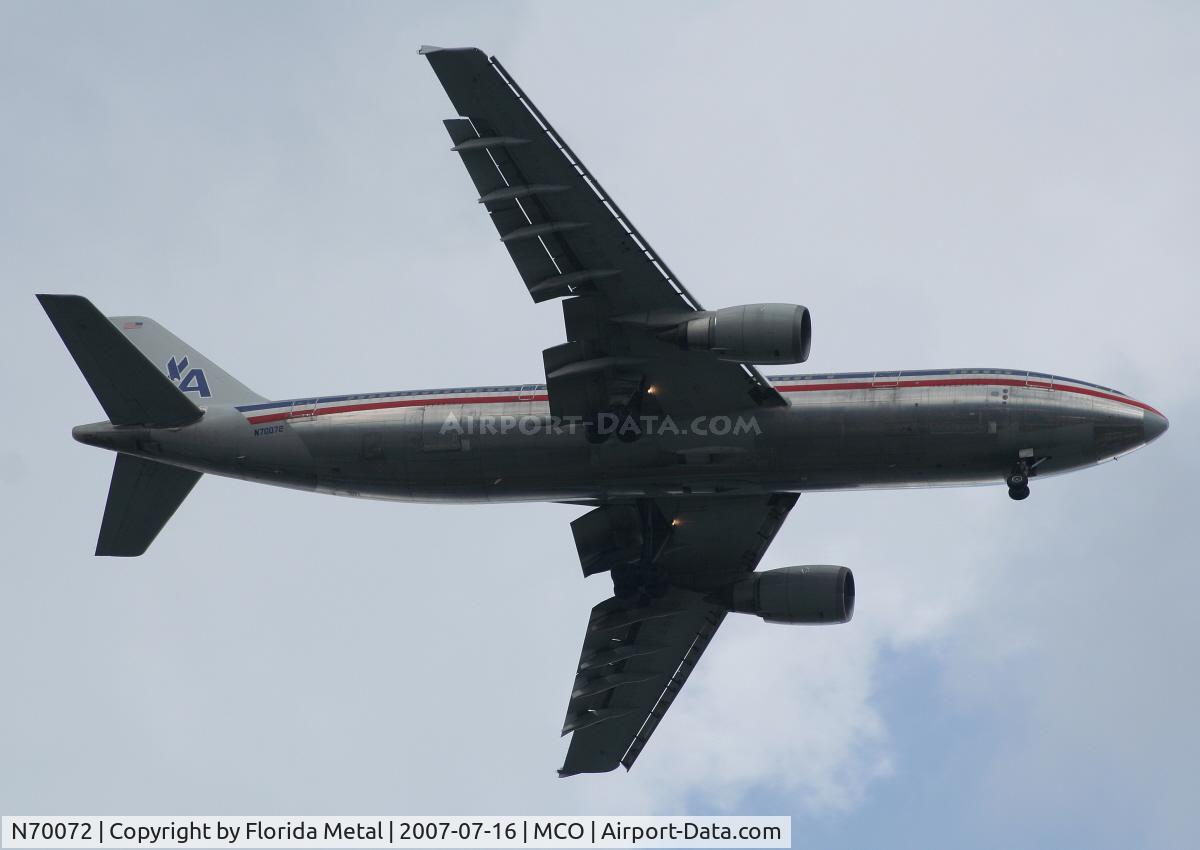 N70072, 1989 Airbus A300B4-605R C/N 515, AA