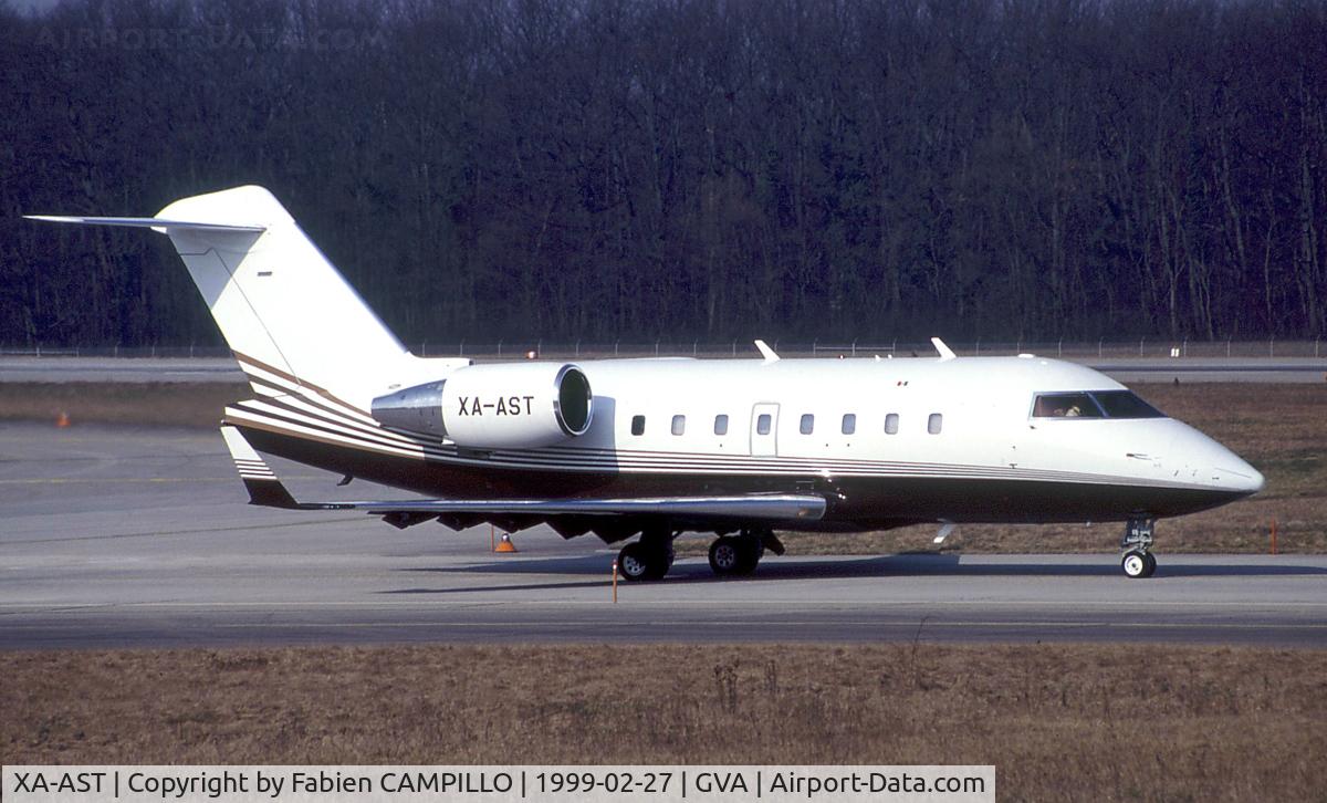 XA-AST, 1997 Bombardier Challenger 604 (CL-600-2B16) C/N 5357, 5357