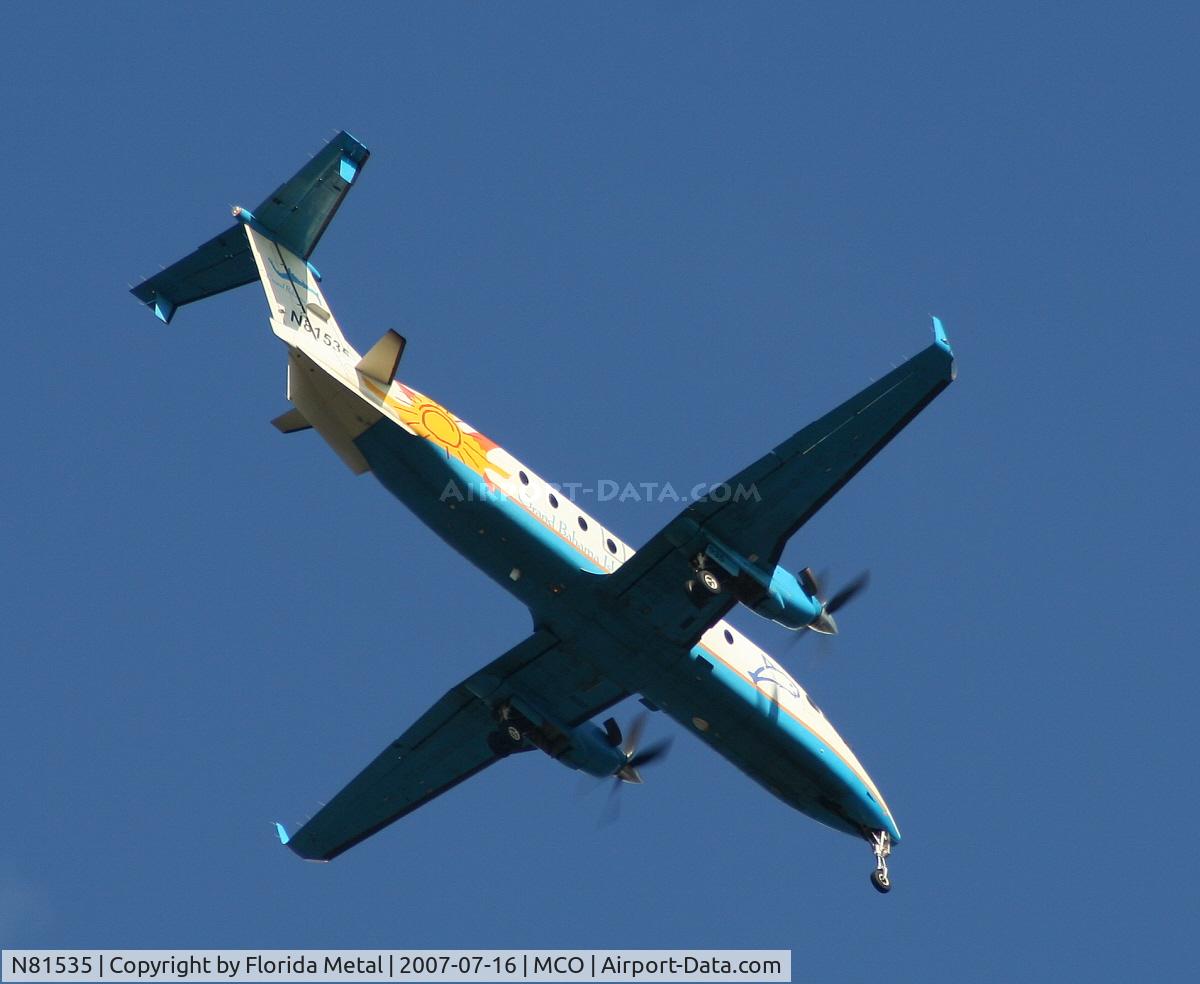 N81535, 1995 Beech 1900D C/N UE-147, Continental Connection