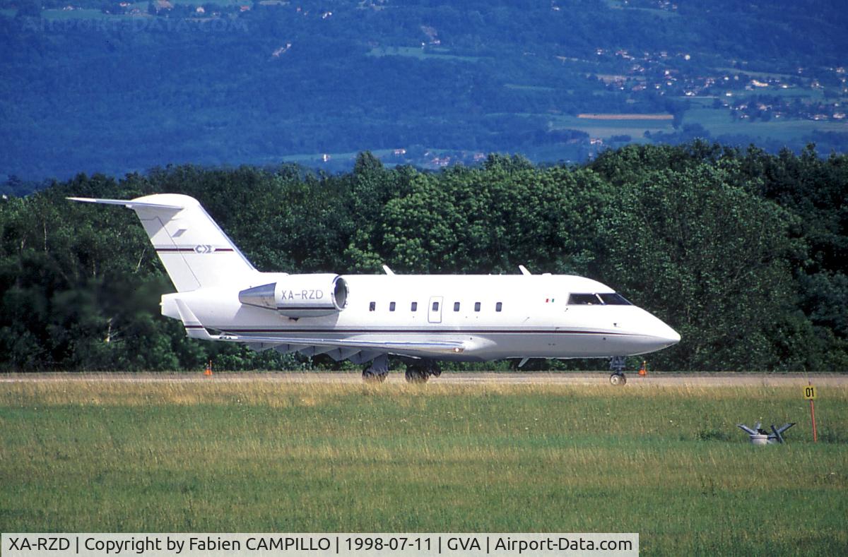 XA-RZD, 1991 Canadair Challenger 601-3A (CL-600-2B16) C/N 5087, 5087