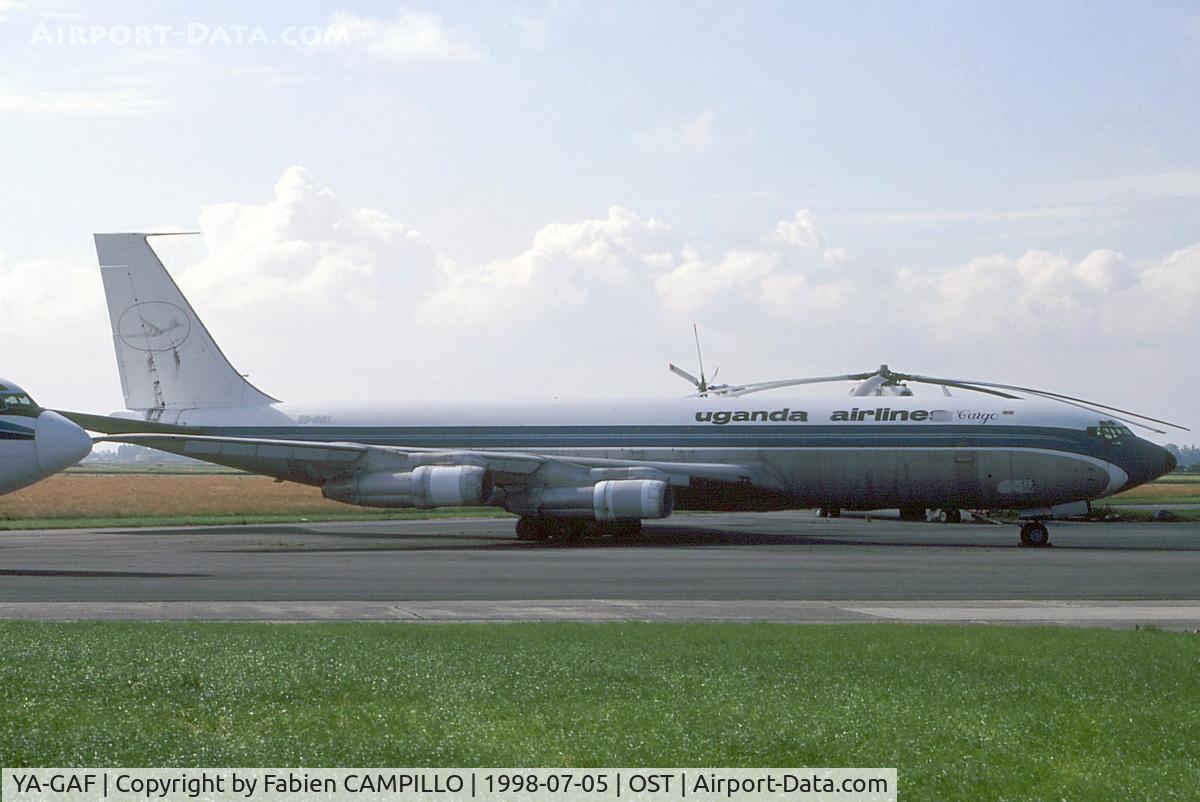 YA-GAF, 1966 Boeing 707-324C C/N 19177, Uganda Airlines