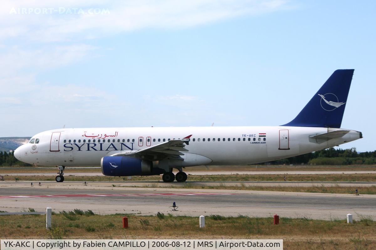 YK-AKC, 1999 Airbus A320-232 C/N 1032, Syrianair