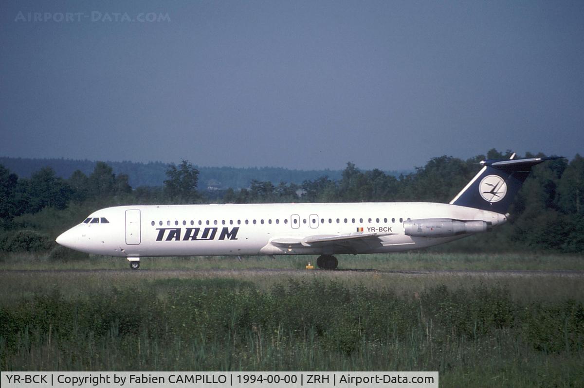 YR-BCK, 1977 BAC 111-525FT One-Eleven C/N BAC.254, Tarom