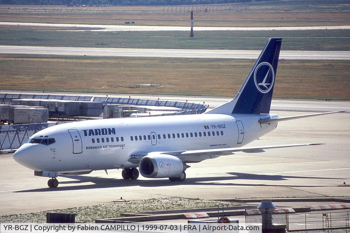 YR-BGZ, 1990 Boeing 737-548 C/N 24878, Tarom