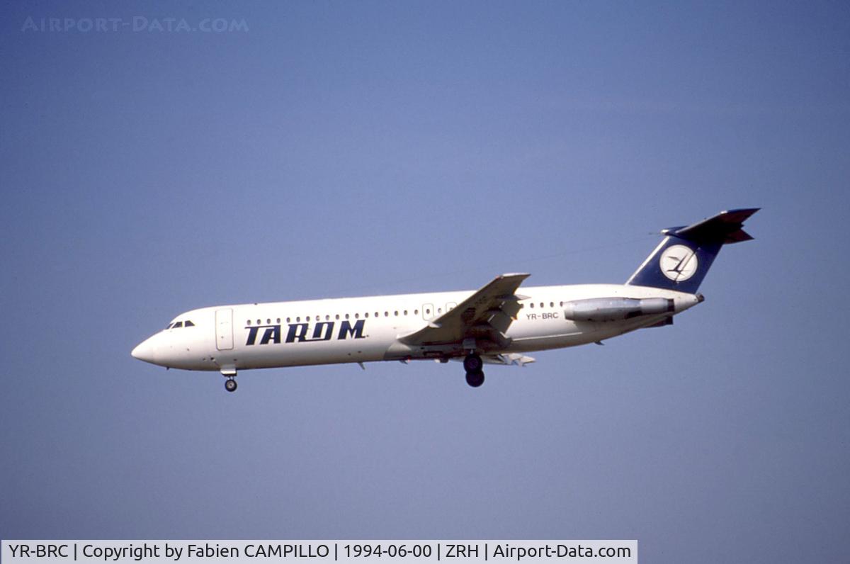 YR-BRC, 1982 Bucuresti Rombac 1-11-561RC One-Eleven C/N 403, Tarom