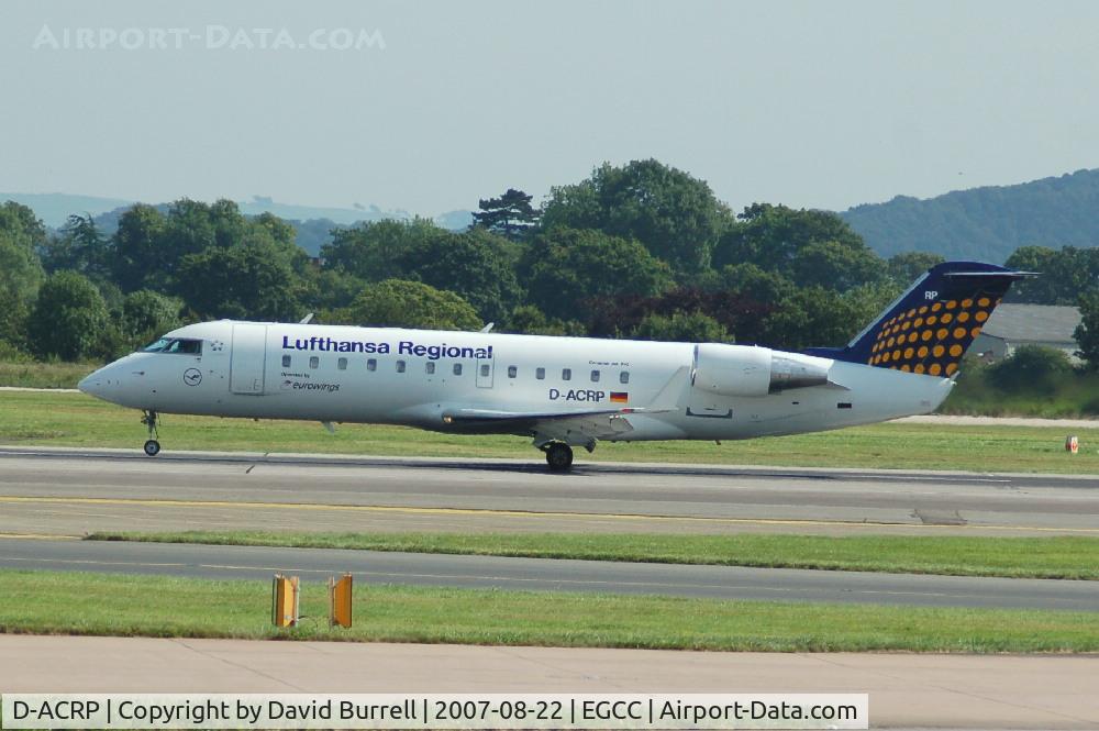 D-ACRP, 2002 Bombardier CRJ-200ER (CL-600-2B19) C/N 7625, Lufthansa Regional - Landing