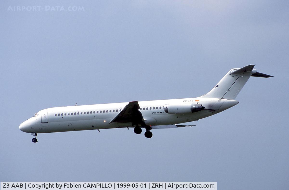 Z3-AAB, 1973 Douglas DC-9-32 C/N 47571, Avioimpex