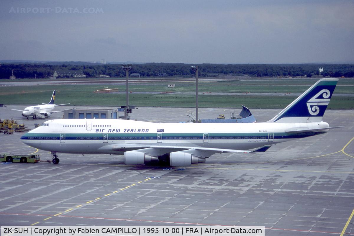 ZK-SUH, 1991 Boeing 747-475 C/N 24896, Air New Zealand