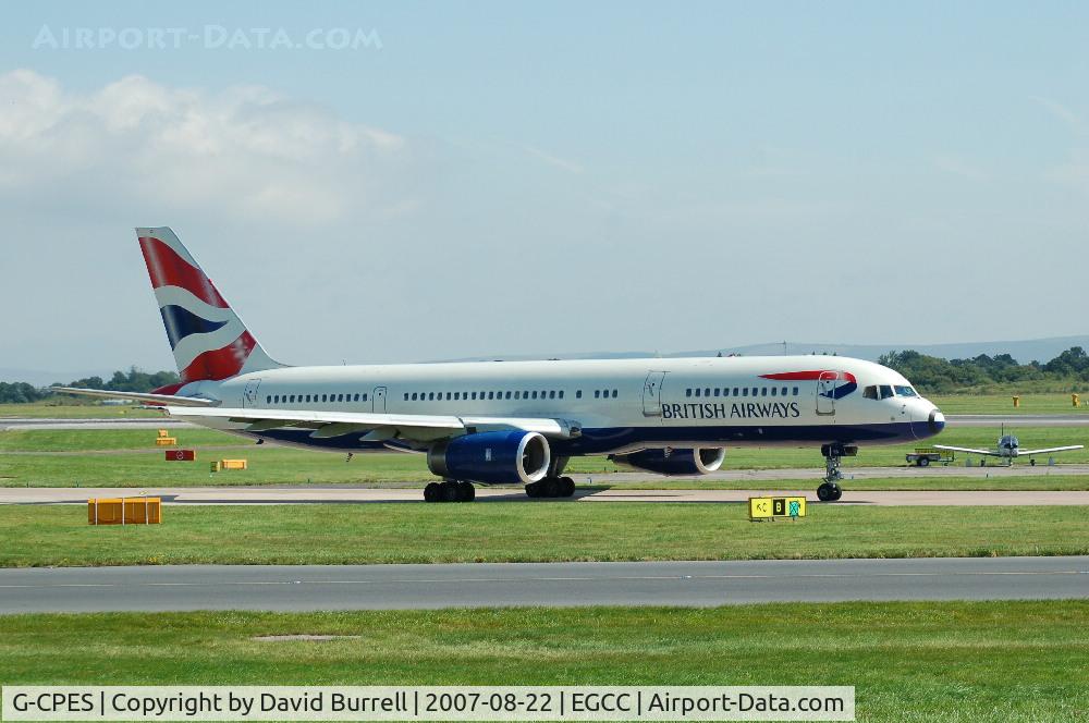 G-CPES, 1998 Boeing 757-236 C/N 29114, British Airways - Taxiing