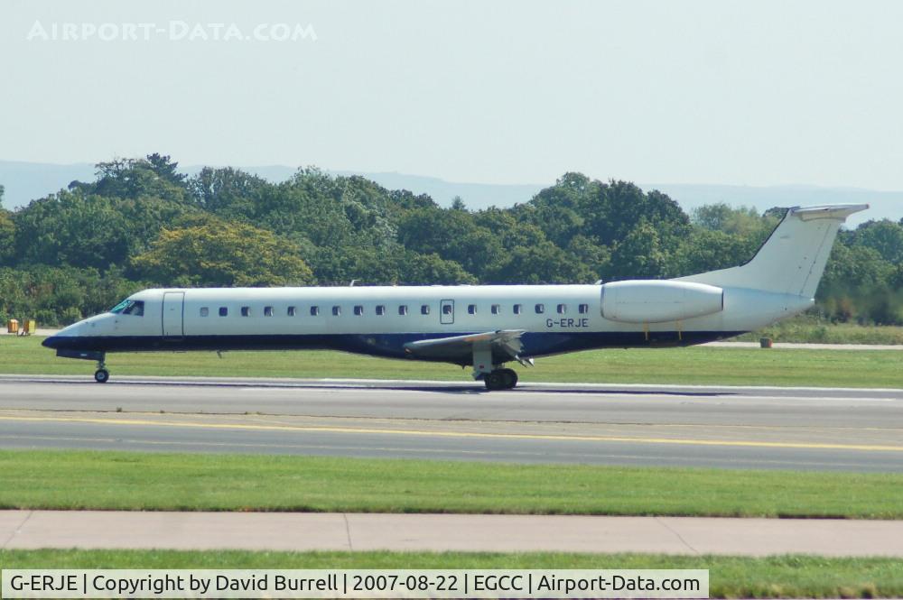 G-ERJE, 2000 Embraer EMB-145EP (ERJ-145EP) C/N 145315, Flybe - Landing