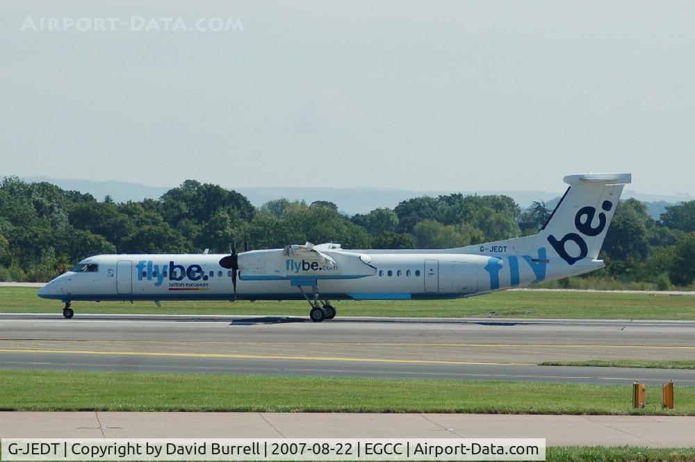 G-JEDT, 2003 De Havilland Canada DHC-8-402Q Dash 8 C/N 4088, Flybe - Landing