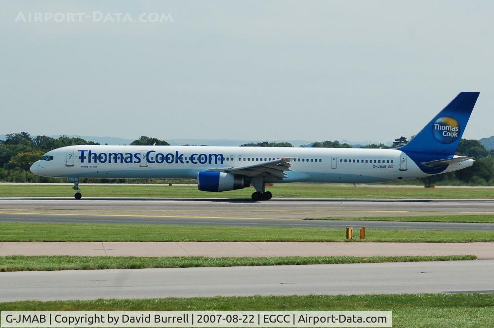 G-JMAB, 2001 Boeing 757-3CQ C/N 32242, Thomas Cook - Taking Off