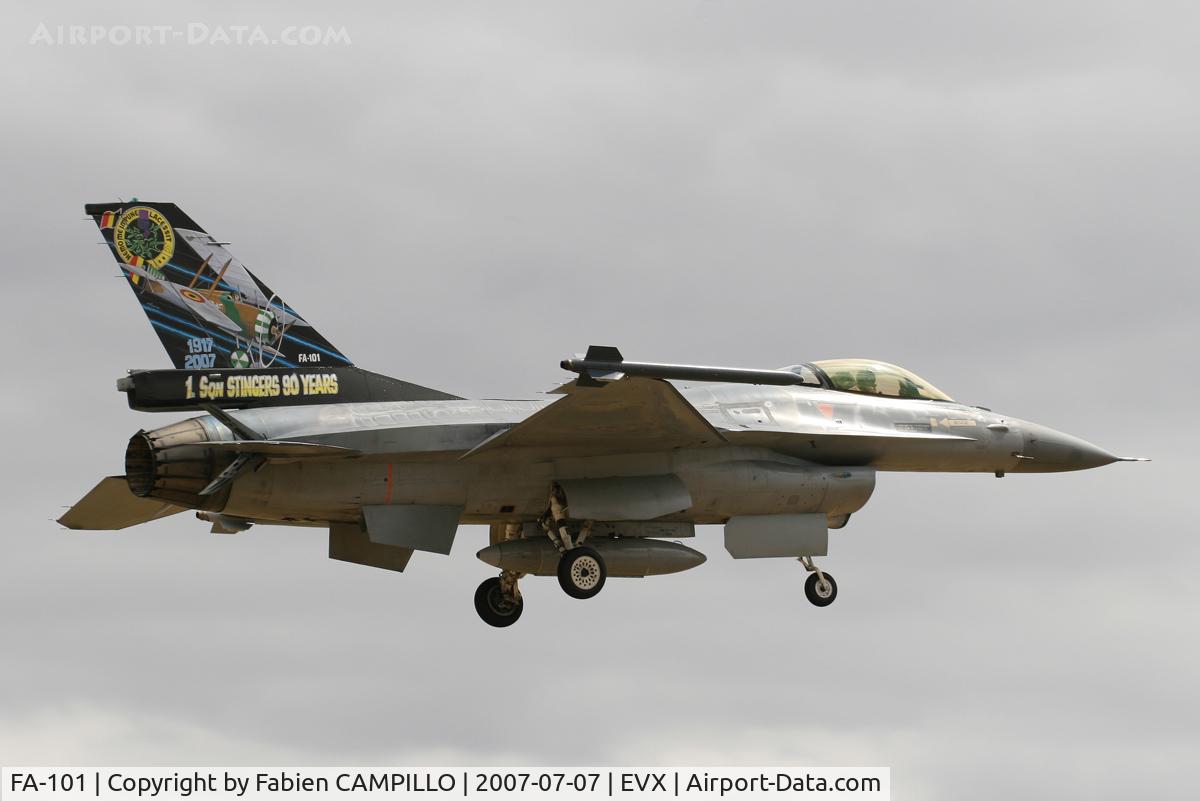 FA-101, SABCA F-16AM Fighting Falcon C/N 6H-101, Evreux Air Base Open Day 2007