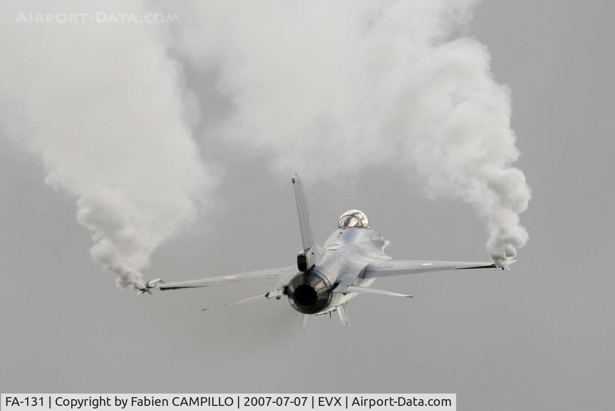 FA-131, 1991 SABCA F-16AM Fighting Falcon C/N 6H-131, Evreux Air Base Open Day 2007