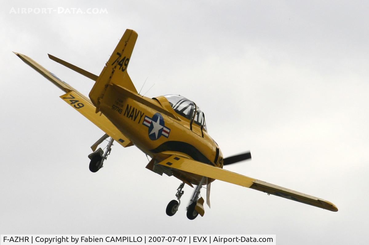 F-AZHR, North American T-28A Fennec C/N 174-602, Evreux Air Base Open Day 2007