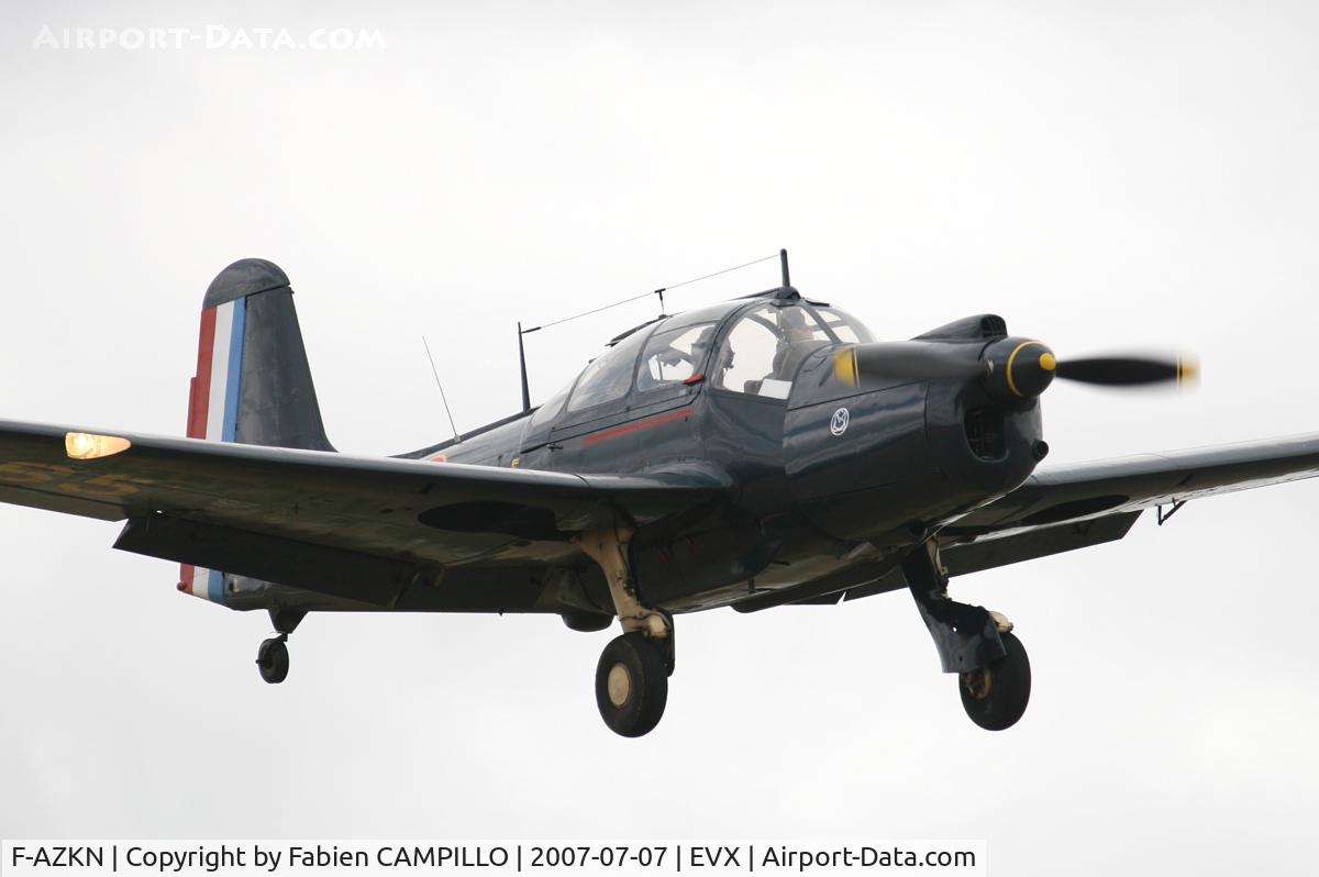 F-AZKN, Morane-Saulnier MS-733 Alcyon C/N 165, Evreux Air Base Open Day 2007