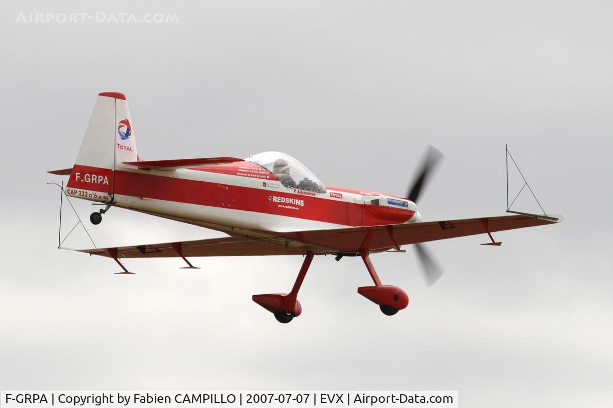 F-GRPA, Mudry CAP-232 C/N 06, Evreux Air Base Open Day 2007