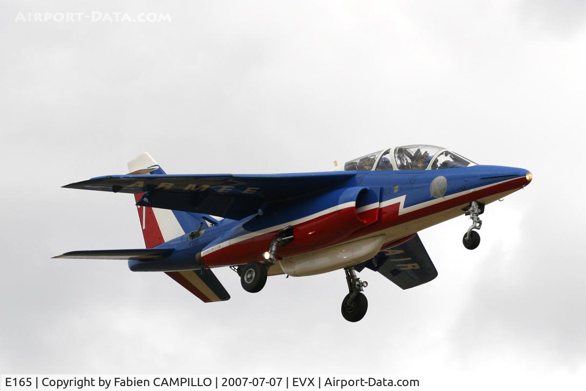E165, Dassault-Dornier Alpha Jet E C/N E165, Evreux Air Base Open Day 2007