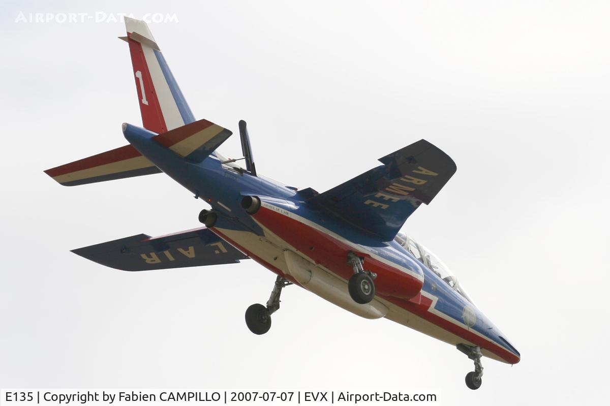 E135, Dassault-Dornier Alpha Jet E C/N E135, Evreux Air Base Open Day 2007