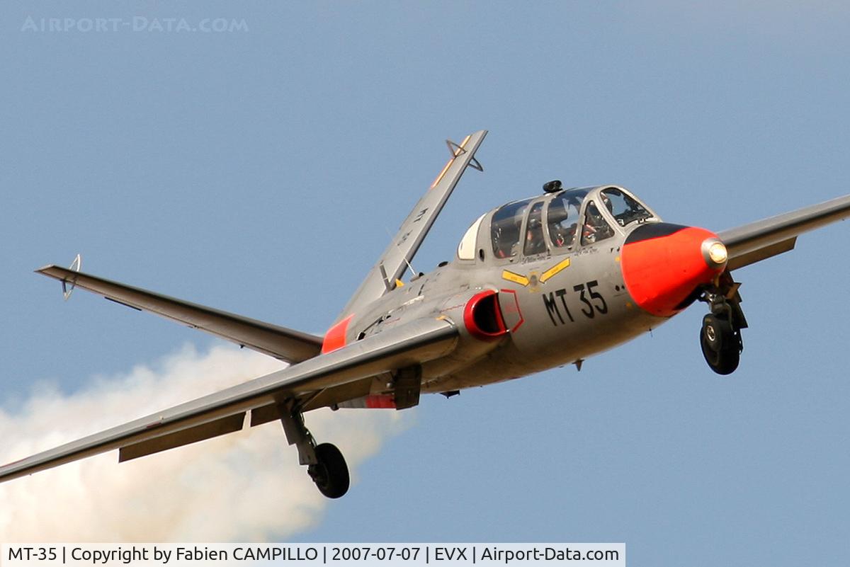 MT-35, Fouga CM-170R Magister C/N 292, Evreux Air Base Open Day 2007