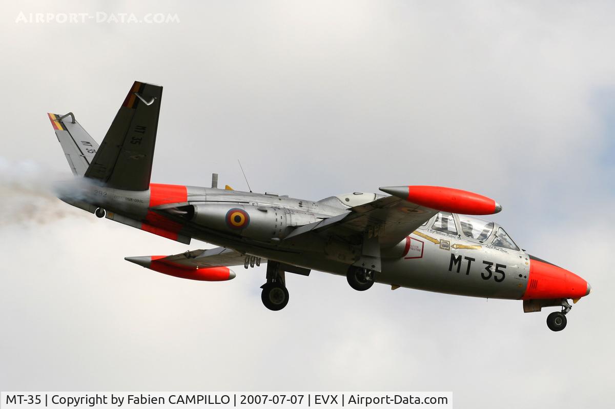MT-35, Fouga CM-170R Magister C/N 292, Evreux Air Base Open Day 2007